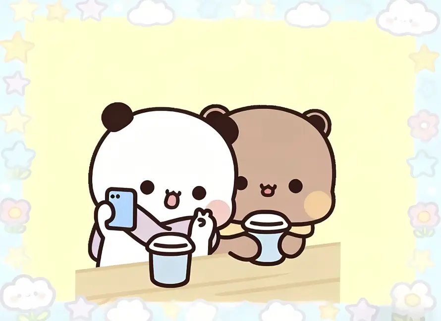 4k卡通壁纸 - 可爱 - 奶茶 - 小熊「哲风壁纸」 4k卡通壁纸 - 可爱 - 奶茶 - 小熊「哲风壁纸」