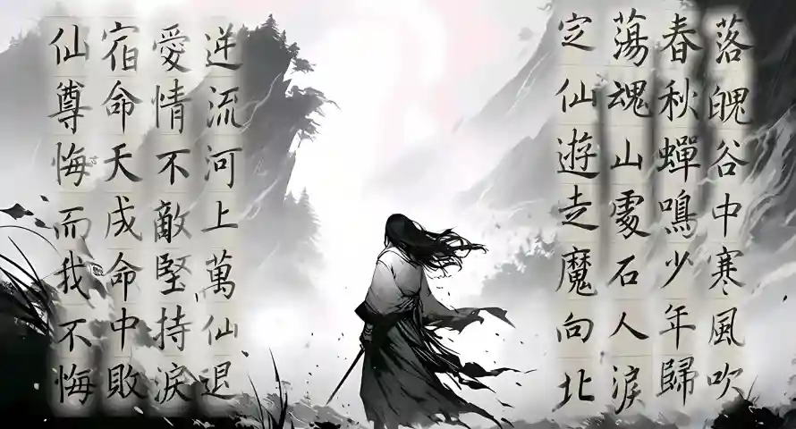 4k修仙壁纸 - 古风 - 文字 - 方圆「哲风壁纸」