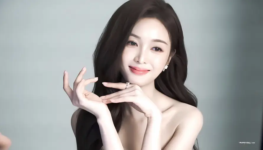 4k优雅壁纸 - 微笑 - 淡妆 - 精致「哲风壁纸」