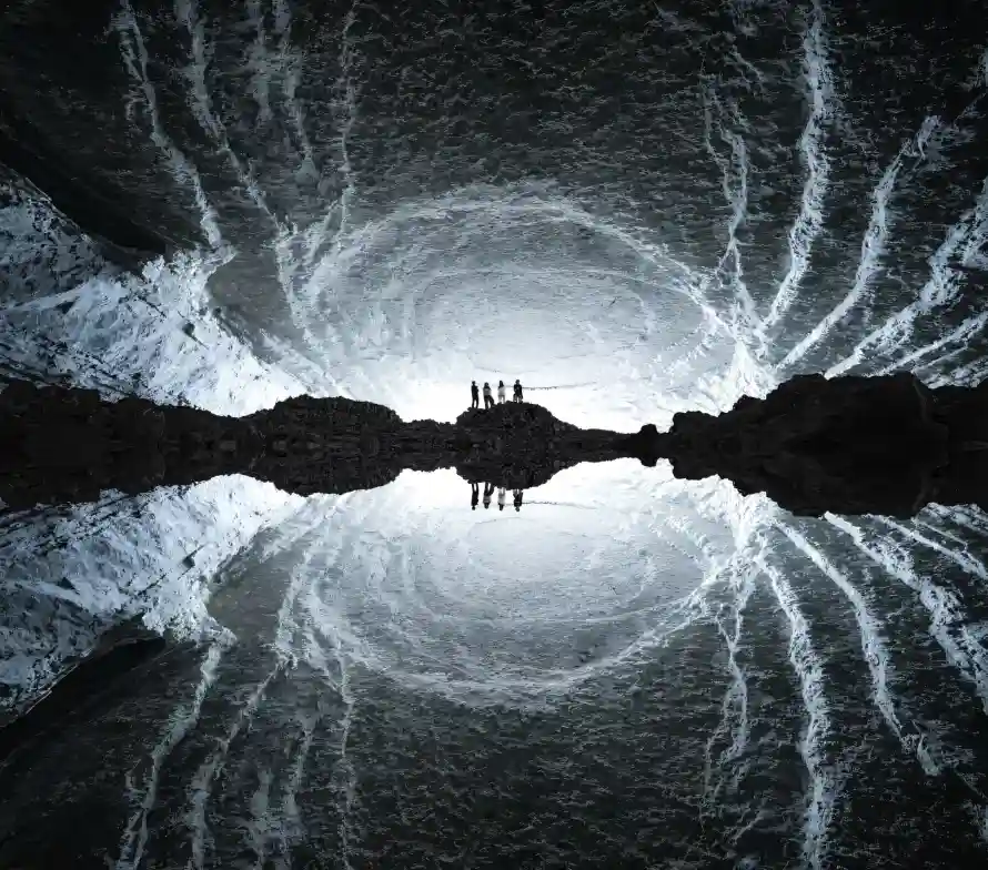 2k对称壁纸-黑暗壁纸和石核-热门的壁纸「哲风壁纸」