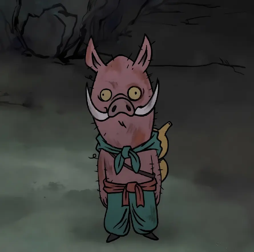 4k小猪妖壁纸 - 中国奇谭 - 动画角色 - 国风动画「哲风壁纸」