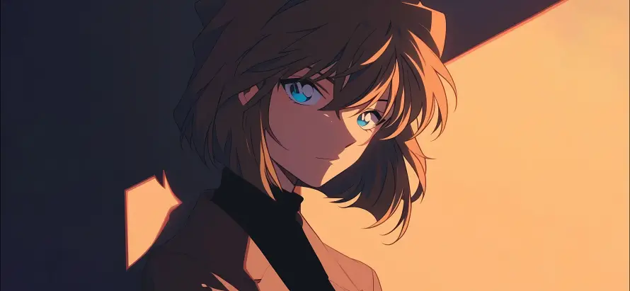 4k短发壁纸 - 蓝眼 - 黄昏 - 暖色调「哲风壁纸」 4k短发壁纸 - 蓝眼 - 黄昏 - 暖色调「哲风壁纸」