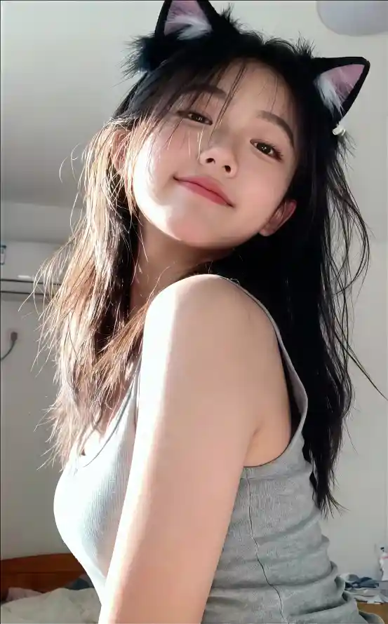 4k可爱壁纸 - 女生 - 猫耳 - 甜美「哲风壁纸」