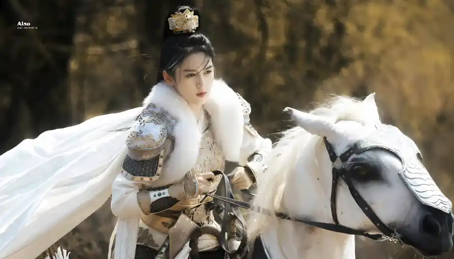 4k周也壁纸 - 披风 - 白衣 - 白马「哲风壁纸」 4k周也壁纸 - 披风 - 白衣 - 白马「哲风壁纸」