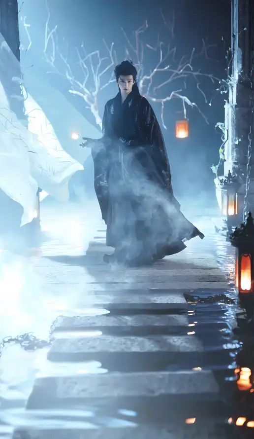 4k古风壁纸 - 灯笼 - 雾气 - 余承恩「哲风壁纸」