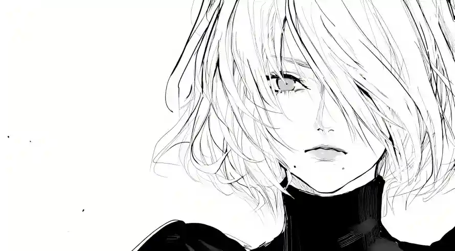 4k2B壁纸 - 短发 - 机械风 - 动漫角色「哲风壁纸」