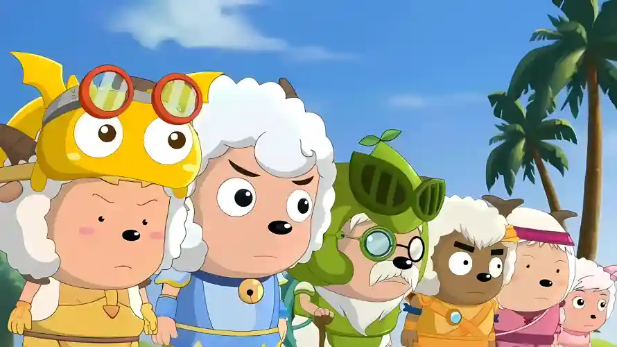 4k懒洋洋壁纸 - 喜洋洋 - 慢羊羊 - 喜洋洋与灰太狼「哲风壁纸」