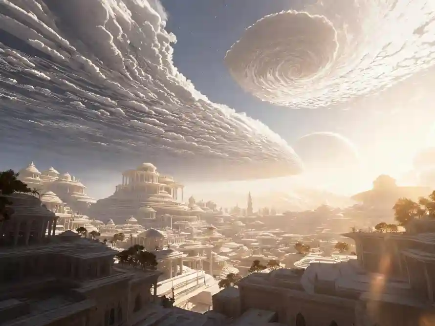 4k云城壁纸 - 建筑 - 阳光 - 云漩涡「哲风壁纸」 4k云城壁纸 - 建筑 - 阳光 - 云漩涡「哲风壁纸」