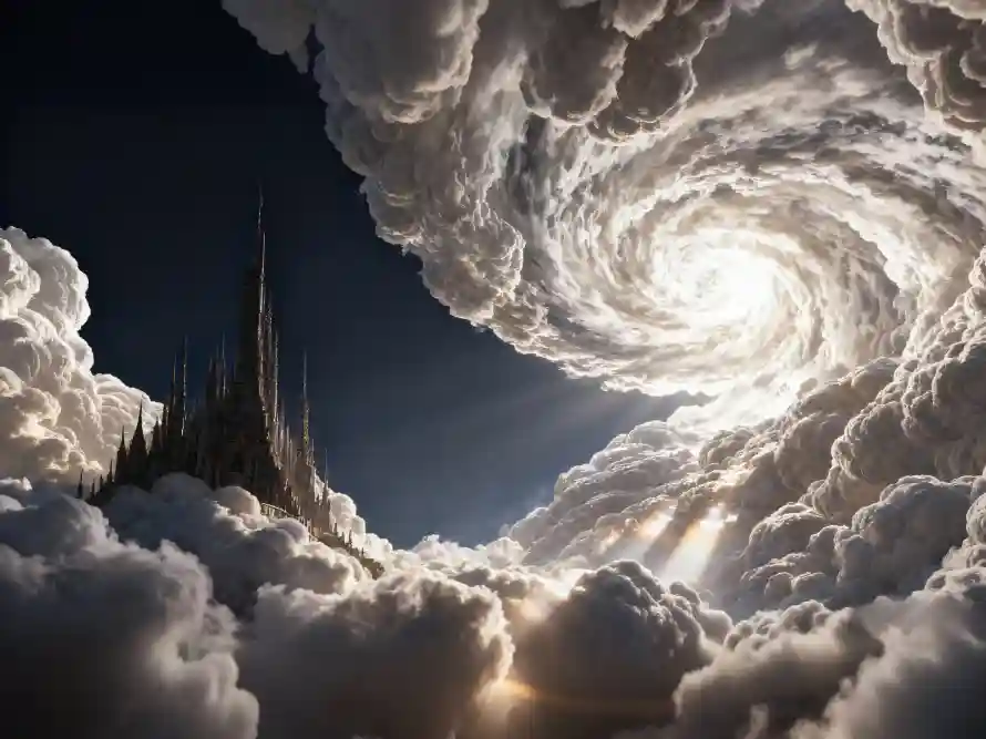 4k云城壁纸 - 云海 - 城堡 - 阳光「哲风壁纸」 4k云城壁纸 - 云海 - 城堡 - 阳光「哲风壁纸」