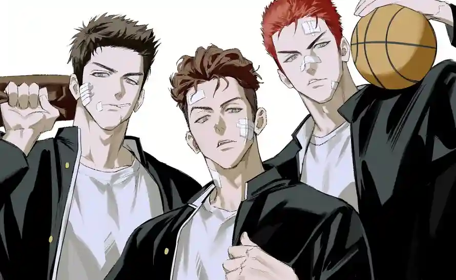 4k篮球壁纸 - 棒球棍 - 动漫角色 - 大楠雄二「哲风壁纸」