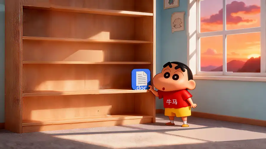 3k书架壁纸-开始干活 - 房间-木质书架热门的壁纸「哲风壁纸」