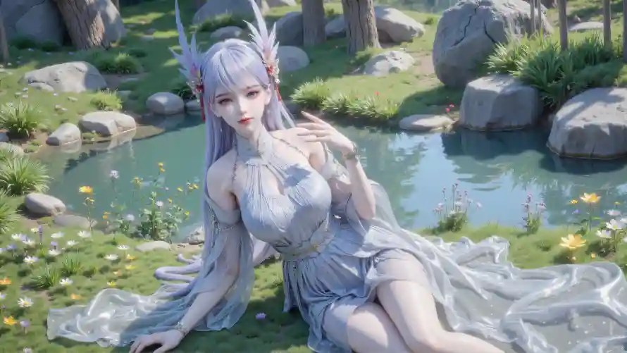 4k二次元壁纸-林紫玥和动漫角色-氪金玩家「哲风壁纸」