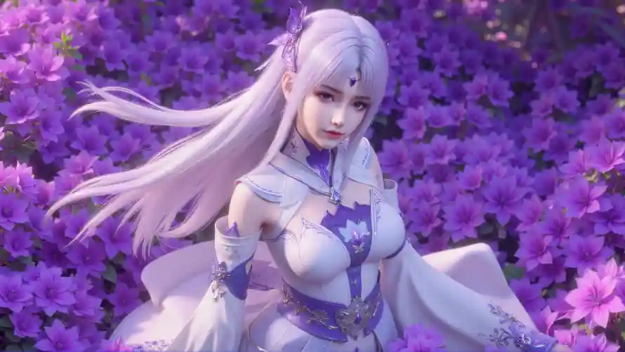 4k小医仙壁纸 - 古风服饰 - 斗破苍穹 - 淡紫长发「哲风壁纸」 4k小医仙壁纸 - 古风服饰 - 斗破苍穹 - 淡紫长发「哲风壁纸」