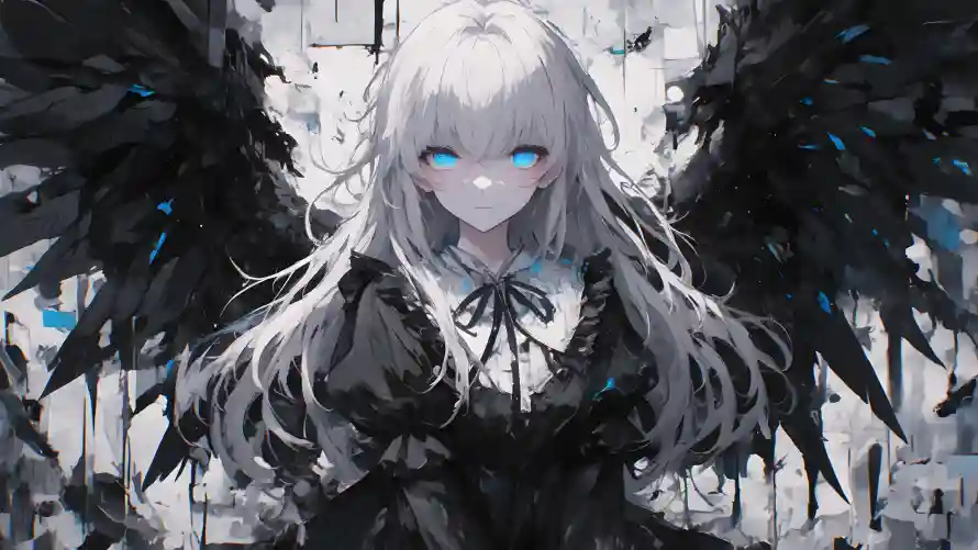 4k天使壁纸-哥特风和暗黑-动漫天使壁纸分享「哲风壁纸」