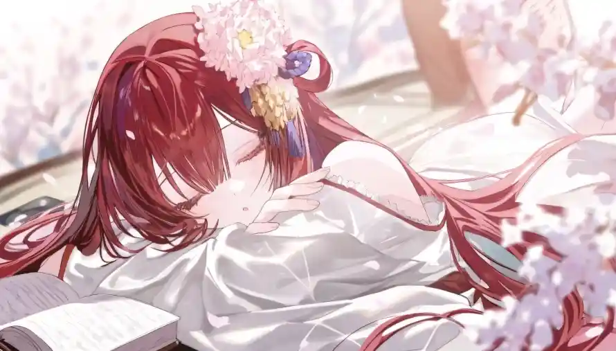 4k发饰壁纸 - 樱花 - 白衣 - 红衣「哲风壁纸」 4k发饰壁纸 - 樱花 - 白衣 - 红衣「哲风壁纸」