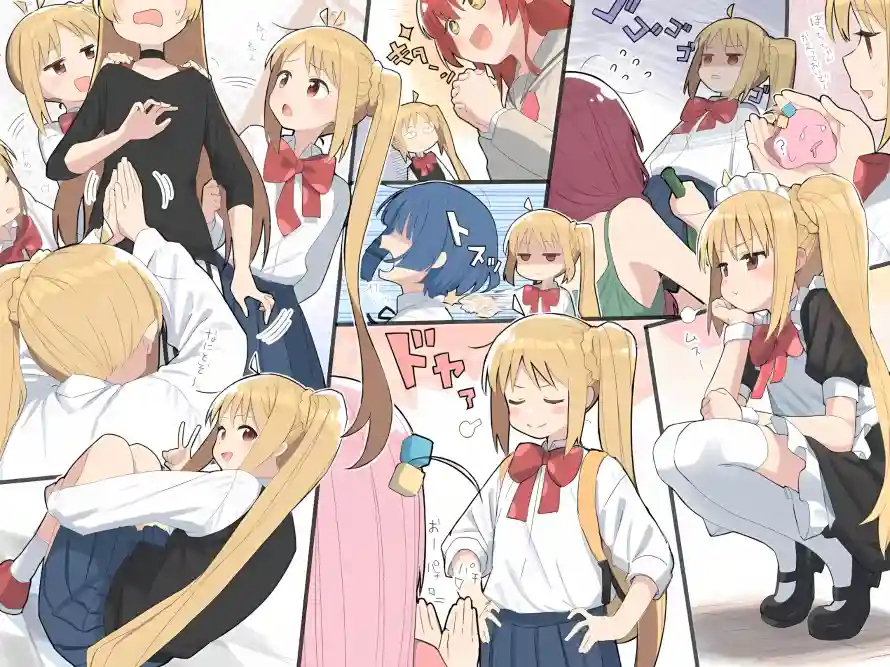 2k制服壁纸-双马尾与插画-壁纸推荐「哲风壁纸」