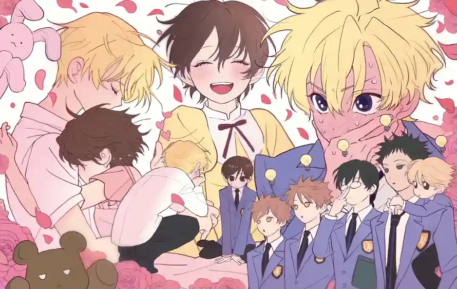 4k制服壁纸 - 校服 - 粉色 - 花瓣「哲风壁纸」