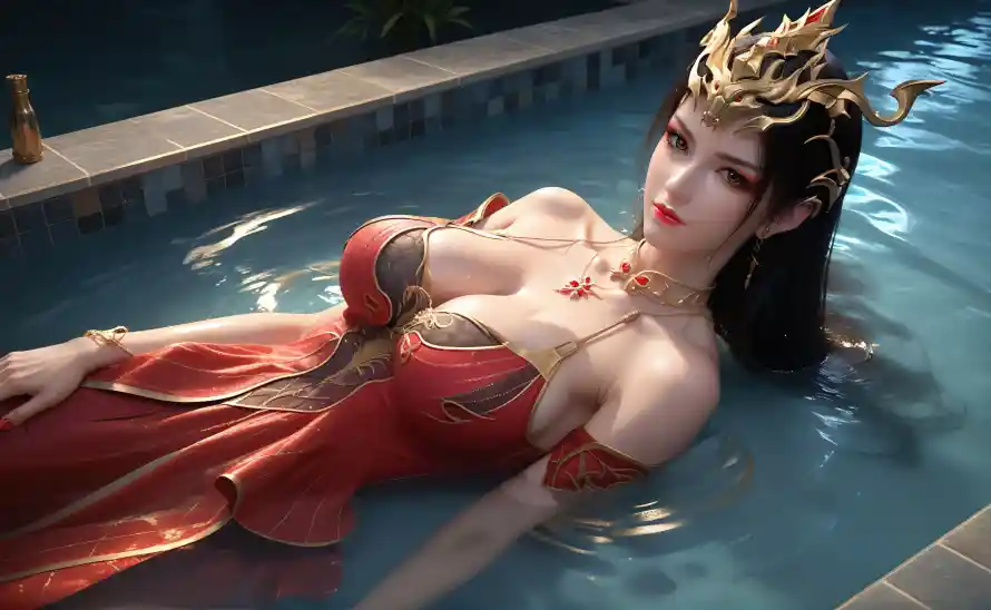 4k性感壁纸 - 水池 - 美杜莎 - 斗破苍穹「哲风壁纸」