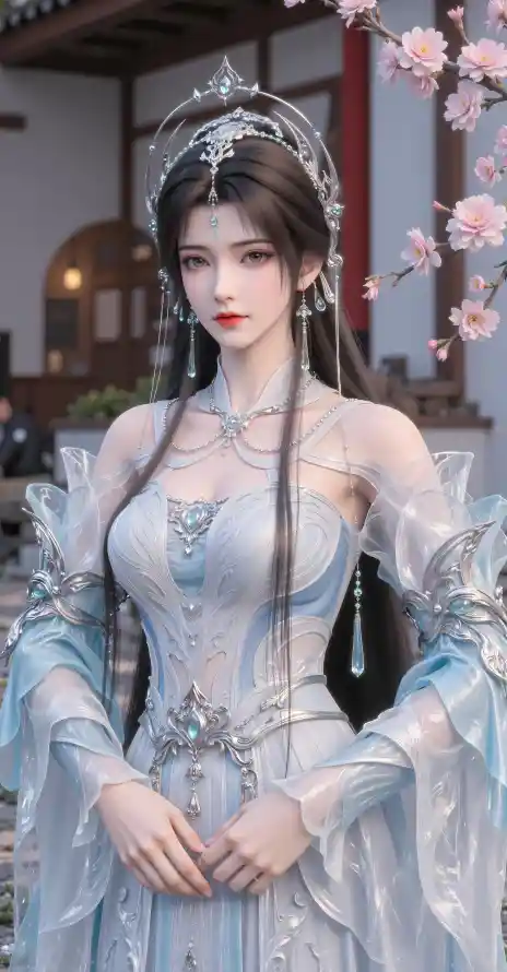 4k仙侠壁纸 - 古装 - 古风 - 樱花「哲风壁纸」