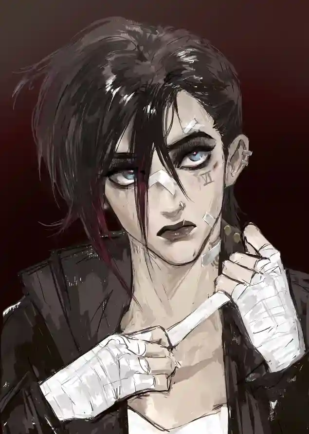 4k手绘壁纸 - 蔚 - 插画 - 暗黑「哲风壁纸」