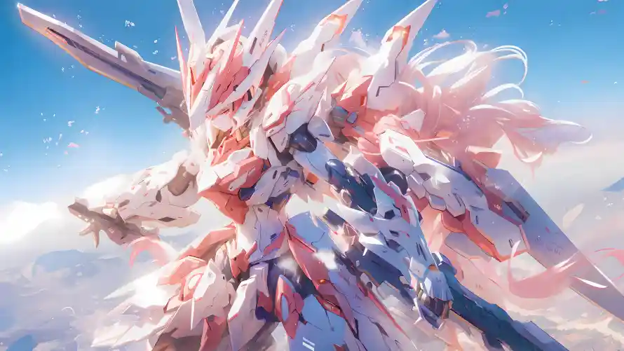 4k动漫壁纸 - 少女 - 机甲 - 科幻「哲风壁纸」