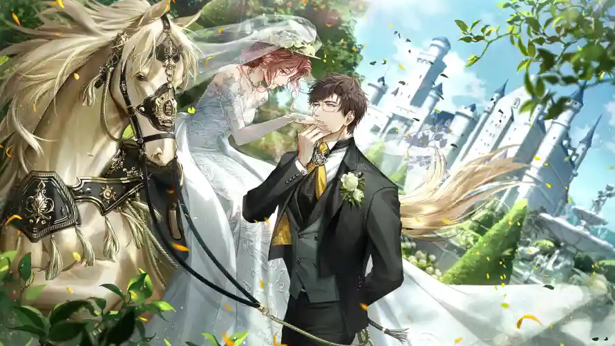 6k城堡壁纸-光与夜之恋 - 婚礼-新娘免费下载「哲风壁纸」