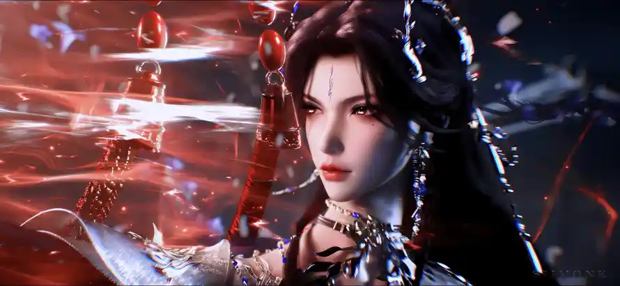 4k偏红壁纸 - 古风 - 战斗 - 长发「哲风壁纸」 4k偏红壁纸 - 古风 - 战斗 - 长发「哲风壁纸」