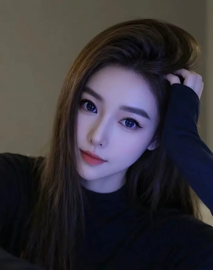 4k室内壁纸 - 美女 - 长发 - 魅力「哲风壁纸」