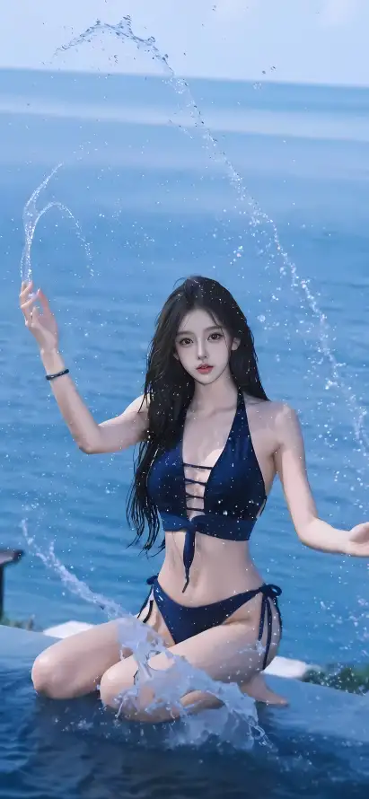 4k海景壁纸 - 海边 - 清凉 - 玩水「哲风壁纸」