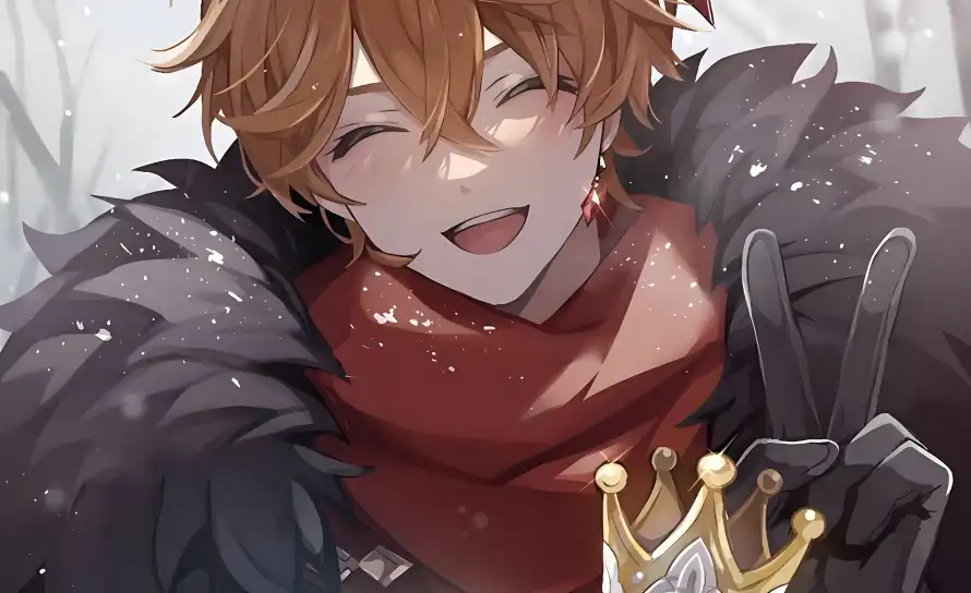 4k原神壁纸 - 比耶 - 皇冠 - 雪景「哲风壁纸」