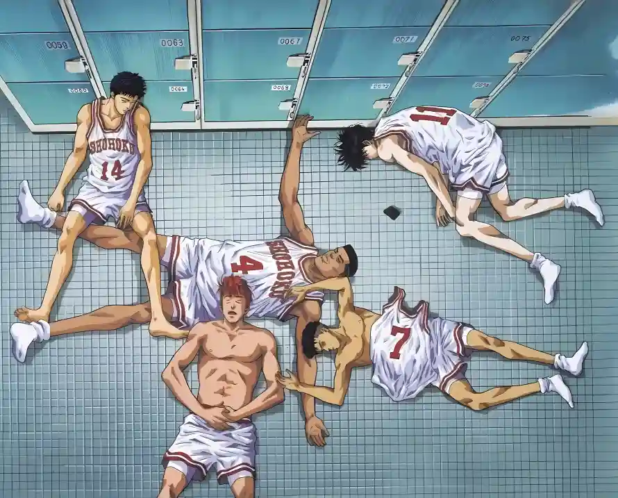 4k更衣室壁纸 - 流川枫 - 湘北队 - 篮球服「哲风壁纸」