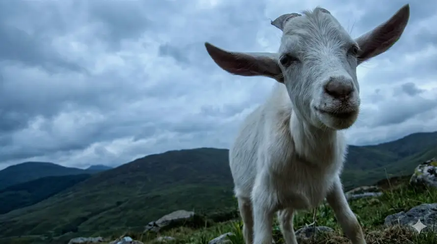 4k云朵壁纸 - 羊 - 山羊 - 山脉「哲风壁纸」