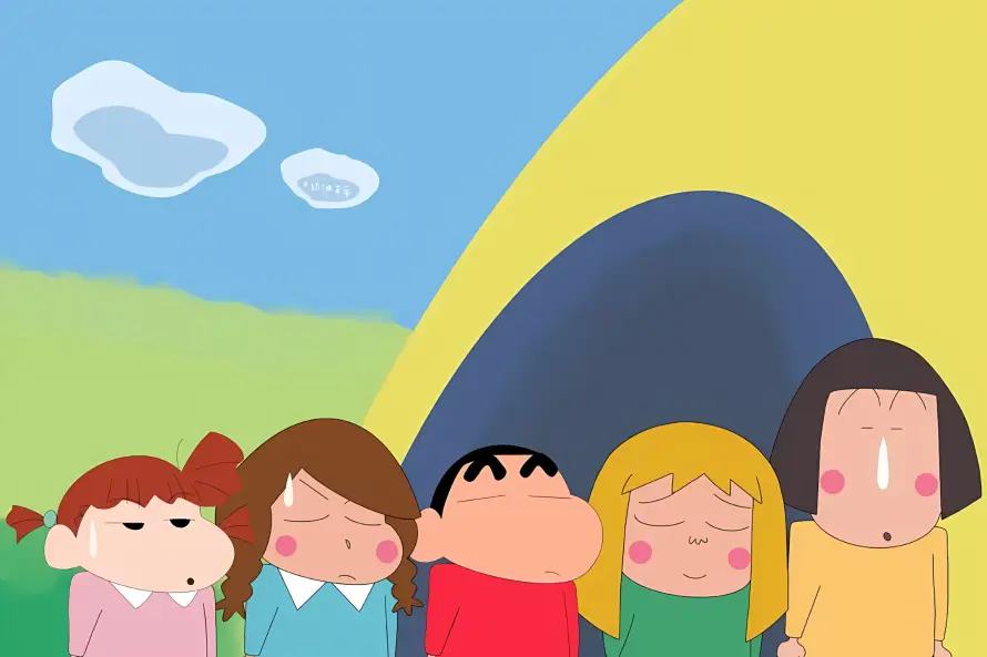 4k卡通壁纸 - 帐篷 - 草地 - 蓝天「哲风壁纸」 4k卡通壁纸 - 帐篷 - 草地 - 蓝天「哲风壁纸」