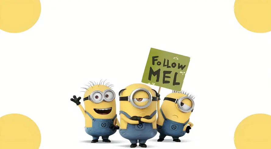 4k举牌壁纸 - 卡通 - 可爱 - 小黄人「哲风壁纸」 4k举牌壁纸 - 卡通 - 可爱 - 小黄人「哲风壁纸」