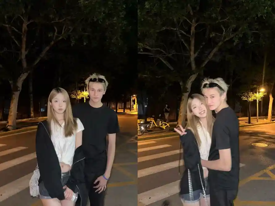 4k夜景壁纸 - 大波 - 情侣 - 白衣「哲风壁纸」