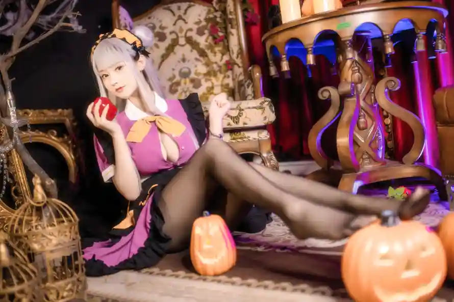 8k南瓜壁纸-cos和黑丝-壁纸分享「哲风壁纸」