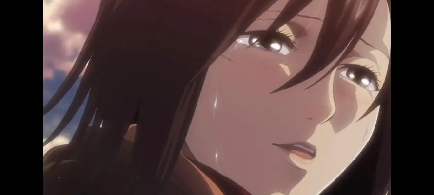 2k三笠壁纸-进击的巨人和动漫-悲伤免费下载「哲风壁纸」