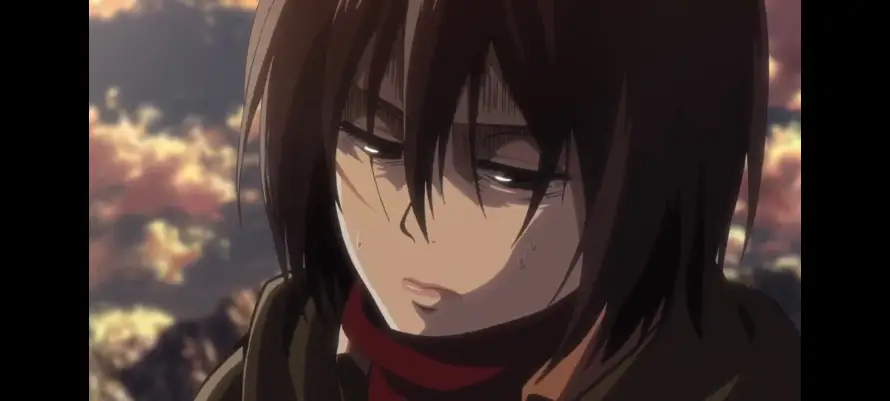 4k三笠壁纸 - 。 - 红围巾 - 动漫角色「哲风壁纸」