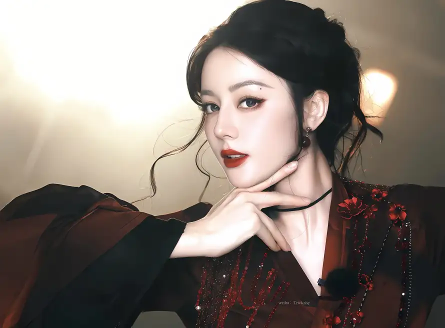 4k古装壁纸 - 古风 - 红唇 - 红衣「哲风壁纸」