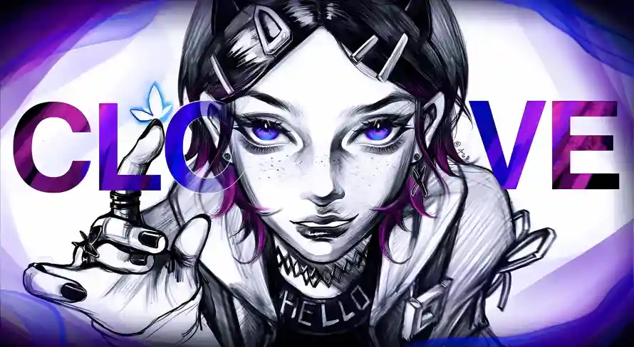 4k手绘壁纸 - 暮蝶 - 潮酷 - 纹身「哲风壁纸」