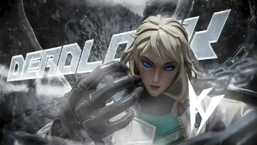 4k蓝眼壁纸 - 金发 - 钢索 - 无畏契约「哲风壁纸」