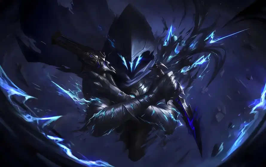 4k幽影壁纸 - 武器 - 无畏契约 - 暗黑背景「哲风壁纸」