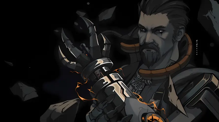 4k科幻壁纸 - 铁臂 - 机械臂 - 无畏契约「哲风壁纸」