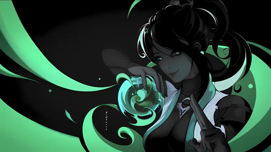 4k贤者壁纸 - 魔法球 - 无畏契约 - 游戏角色「哲风壁纸」