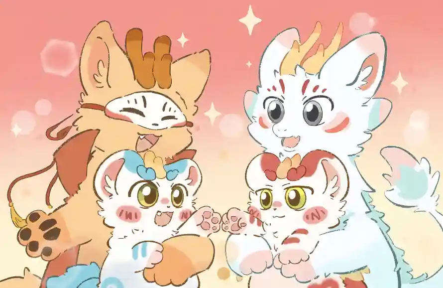 4k福瑞壁纸 - 卡通兽 - 有兽焉 - 动漫角色「哲风壁纸」 4k福瑞壁纸 - 卡通兽 - 有兽焉 - 动漫角色「哲风壁纸」