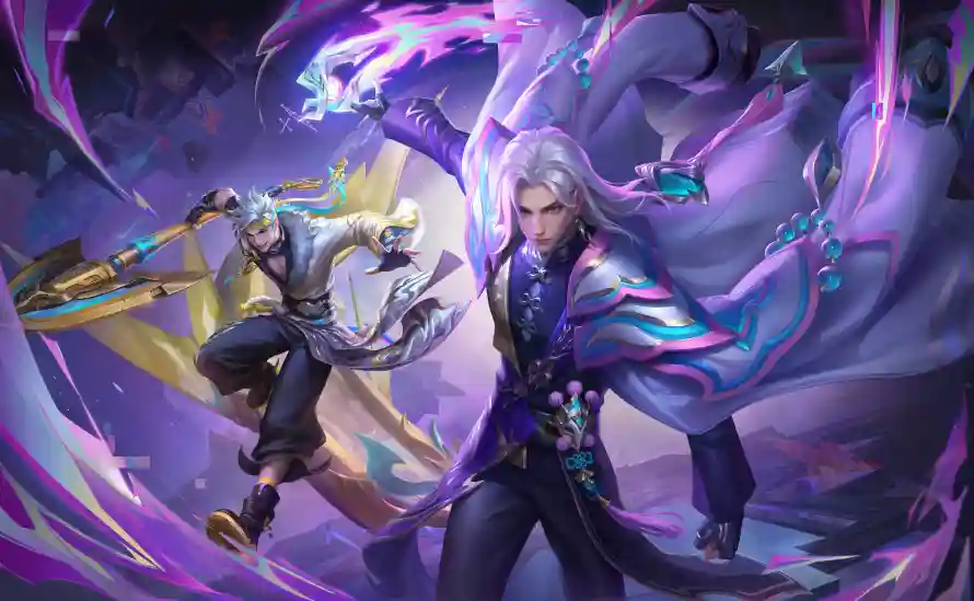 4k海报壁纸 - 游戏 - 特效 - 紫色「哲风壁纸」