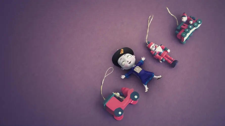 4k卡通壁纸 - 僵小鱼 - 玩具车 - 电脑壁纸「哲风壁纸」