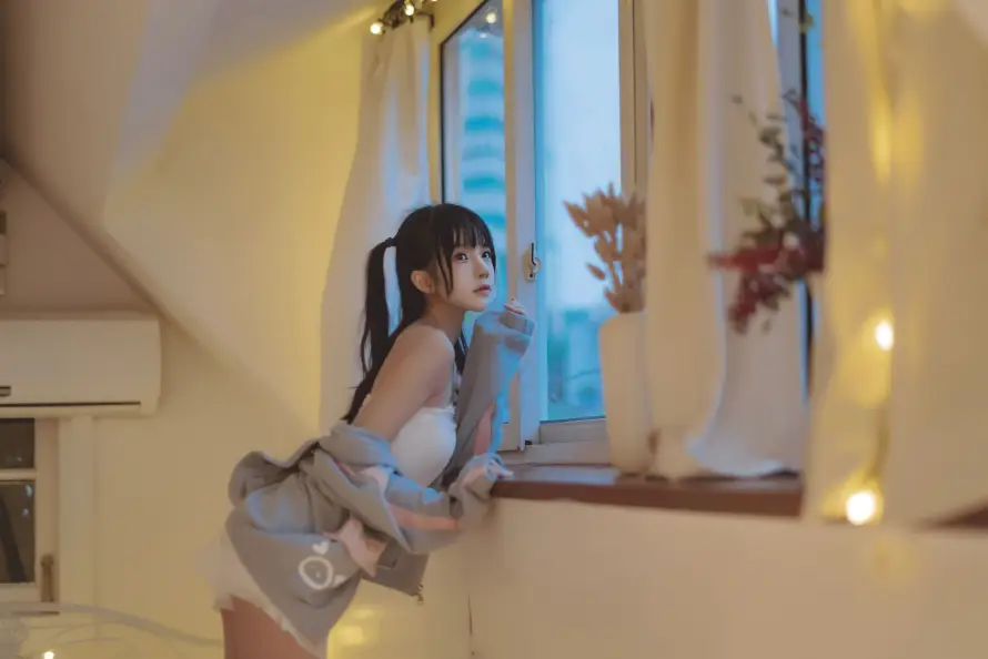 4k写真壁纸 - 少女 - 居家 - 干花「哲风壁纸」