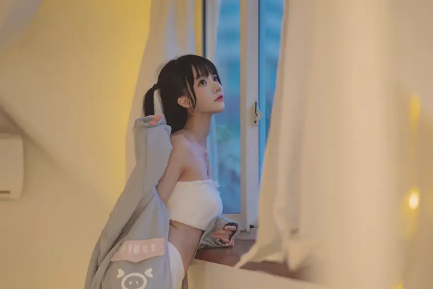 4k写真壁纸 - 可爱 - 女孩 - 居家「哲风壁纸」