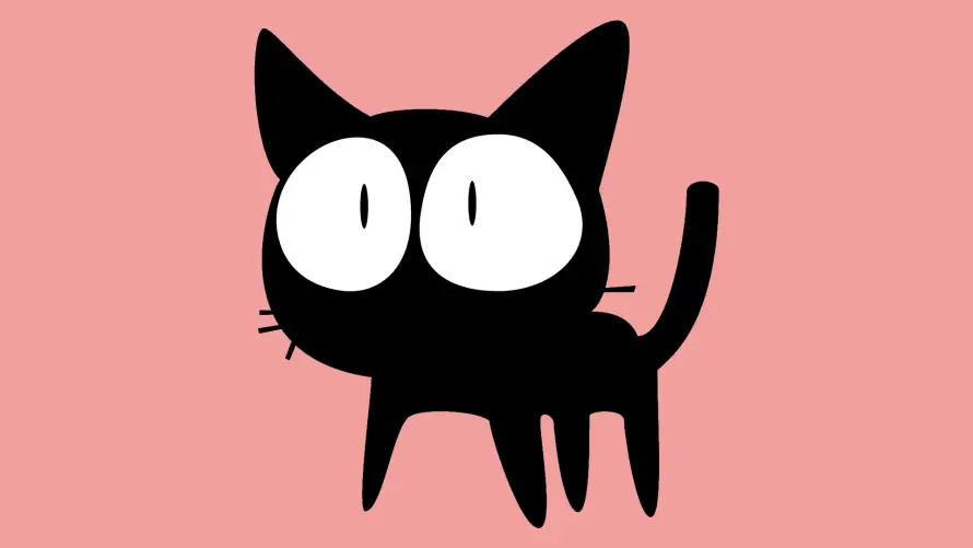 4k卡通壁纸 - 可爱 - 猫咪 - 粉色「哲风壁纸」